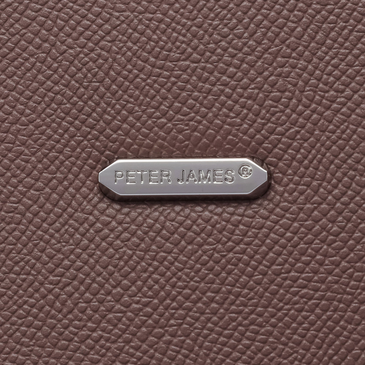 Egerton Pebbled Tote: Brown, view 16