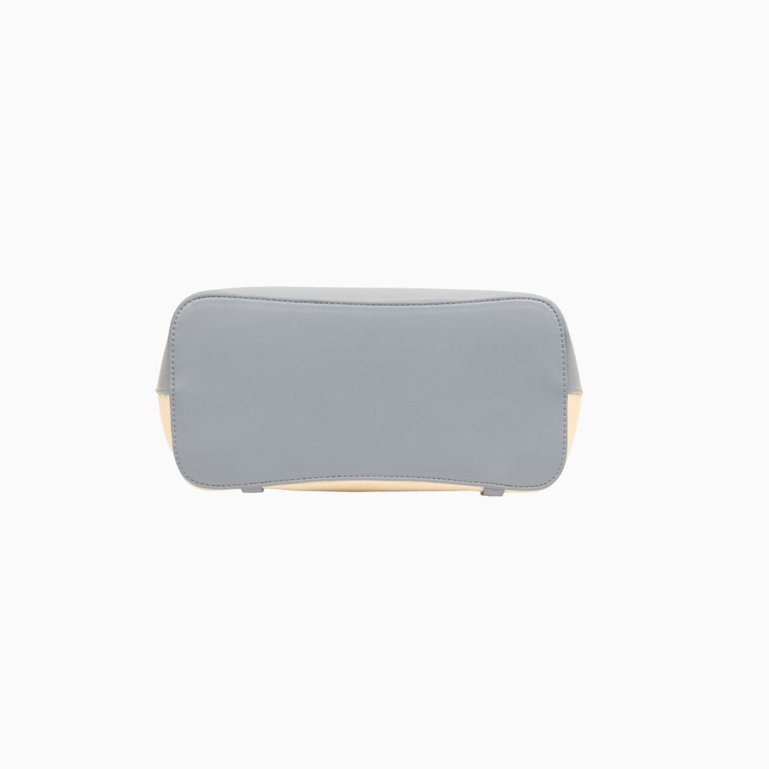 Kinnerton Upright Shoulder Tote: Dusty Blue
