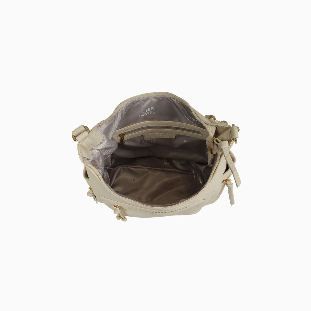 Bryanston Shoulder Bag: Beige