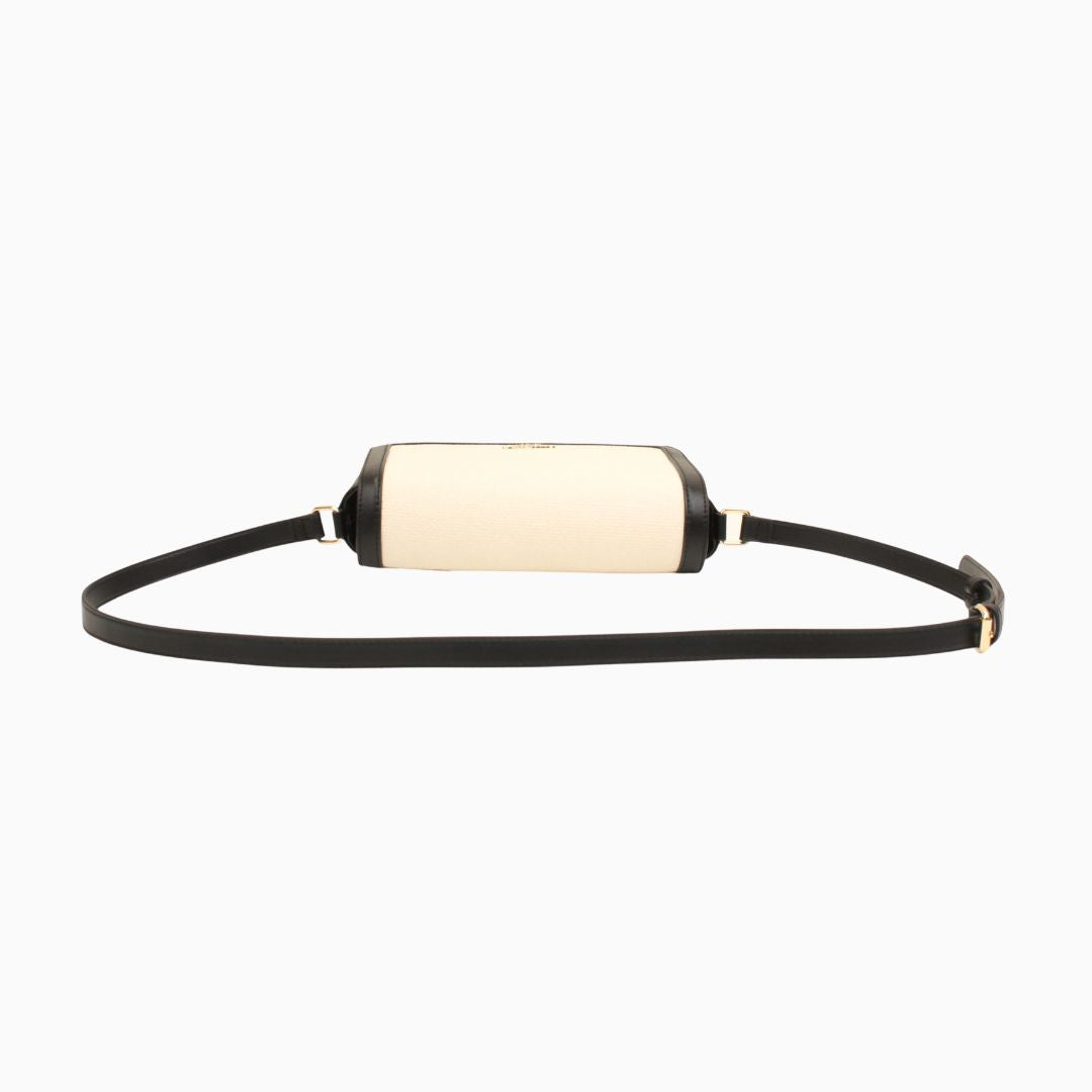 Portman Crossbody Shoulder Bag: Black