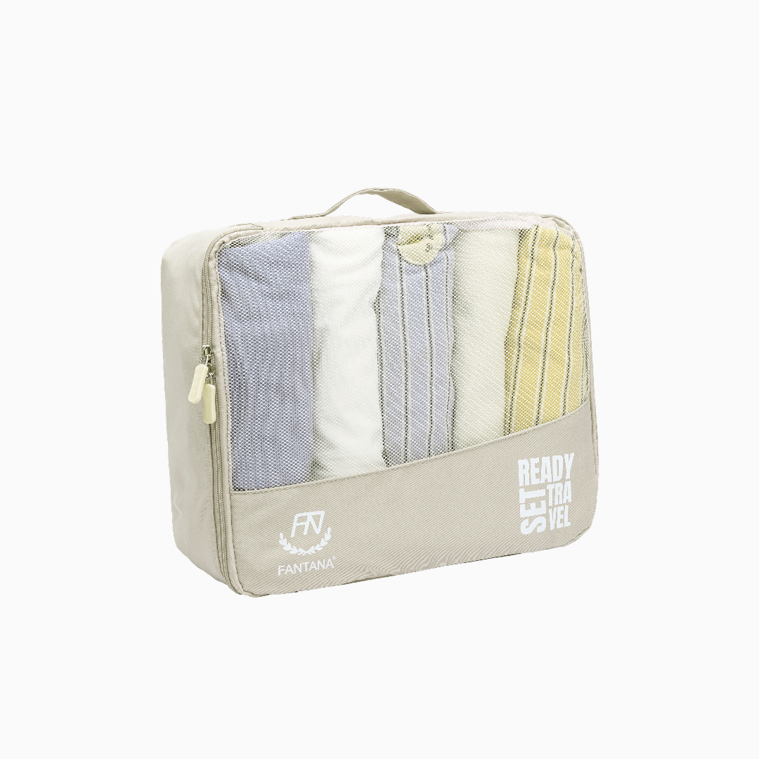 Packing Cube Set of 6: Stone Beige, view 20