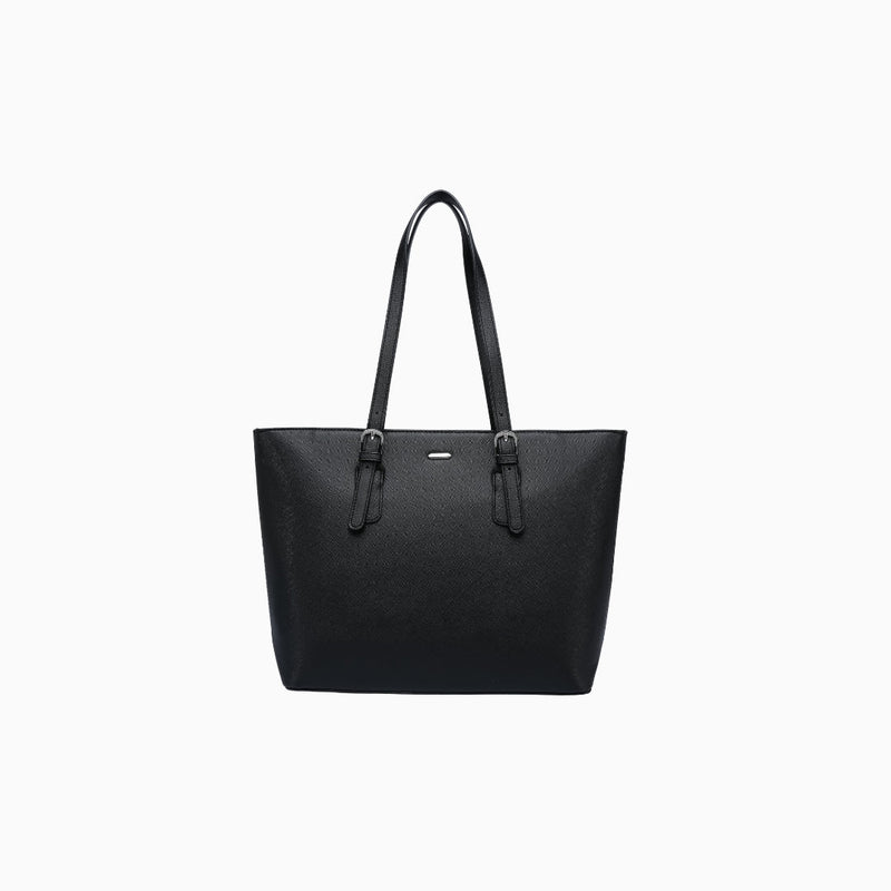 Halkin Tote: Black, view 20