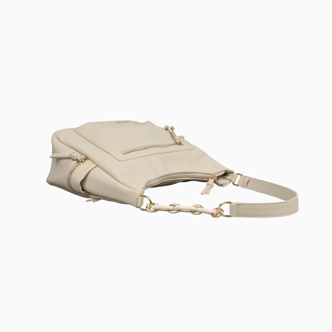 Bryanston Shoulder Bag: Beige