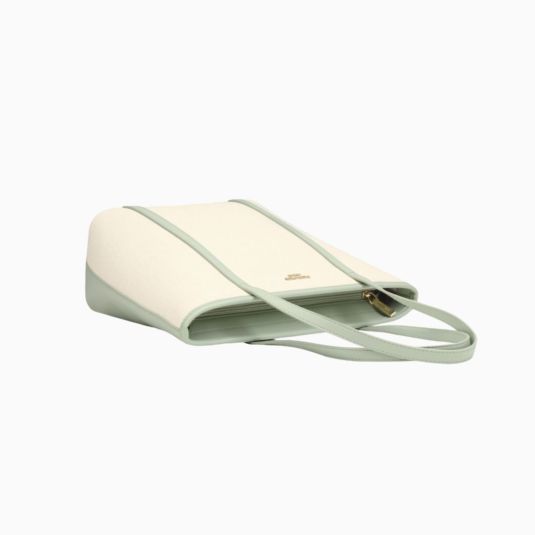Kinnerton Upright Shoulder Tote: Green