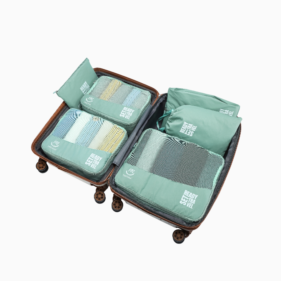 Packing Cube Set of 6: Green, view 25
