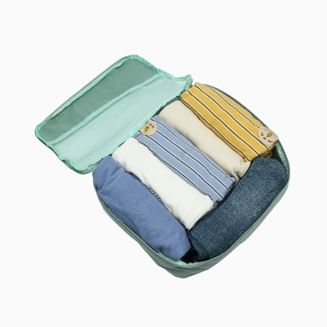 Packing Cube Set of 6: Green, view 26