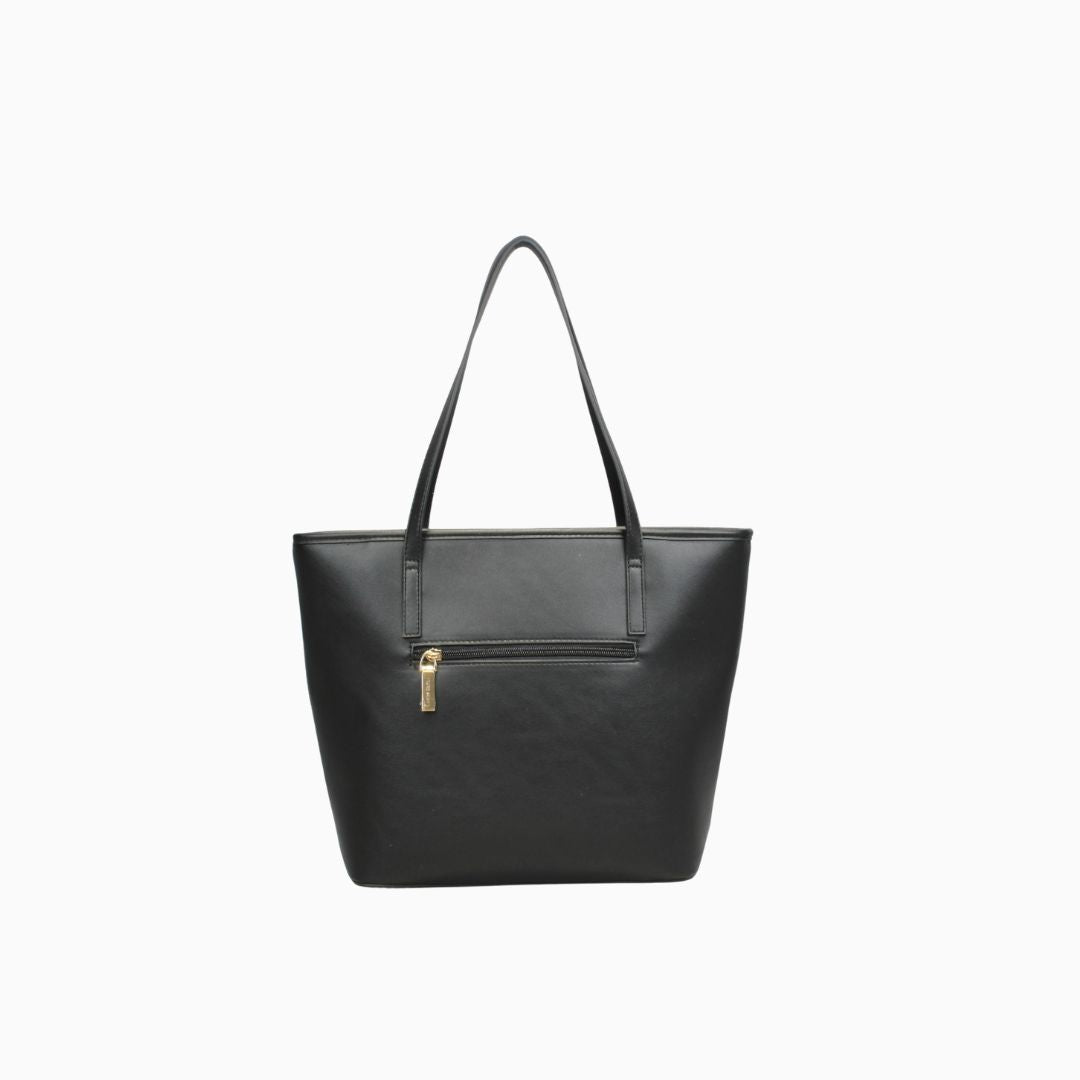 Kinnerton Upright Shoulder Tote: Black