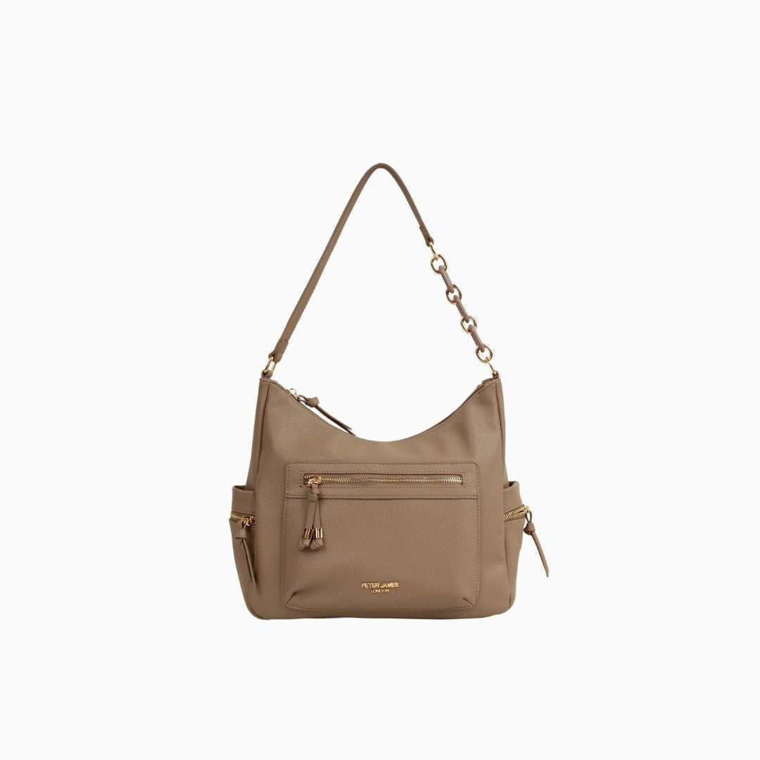 Bryanston Shoulder Bag: Brown