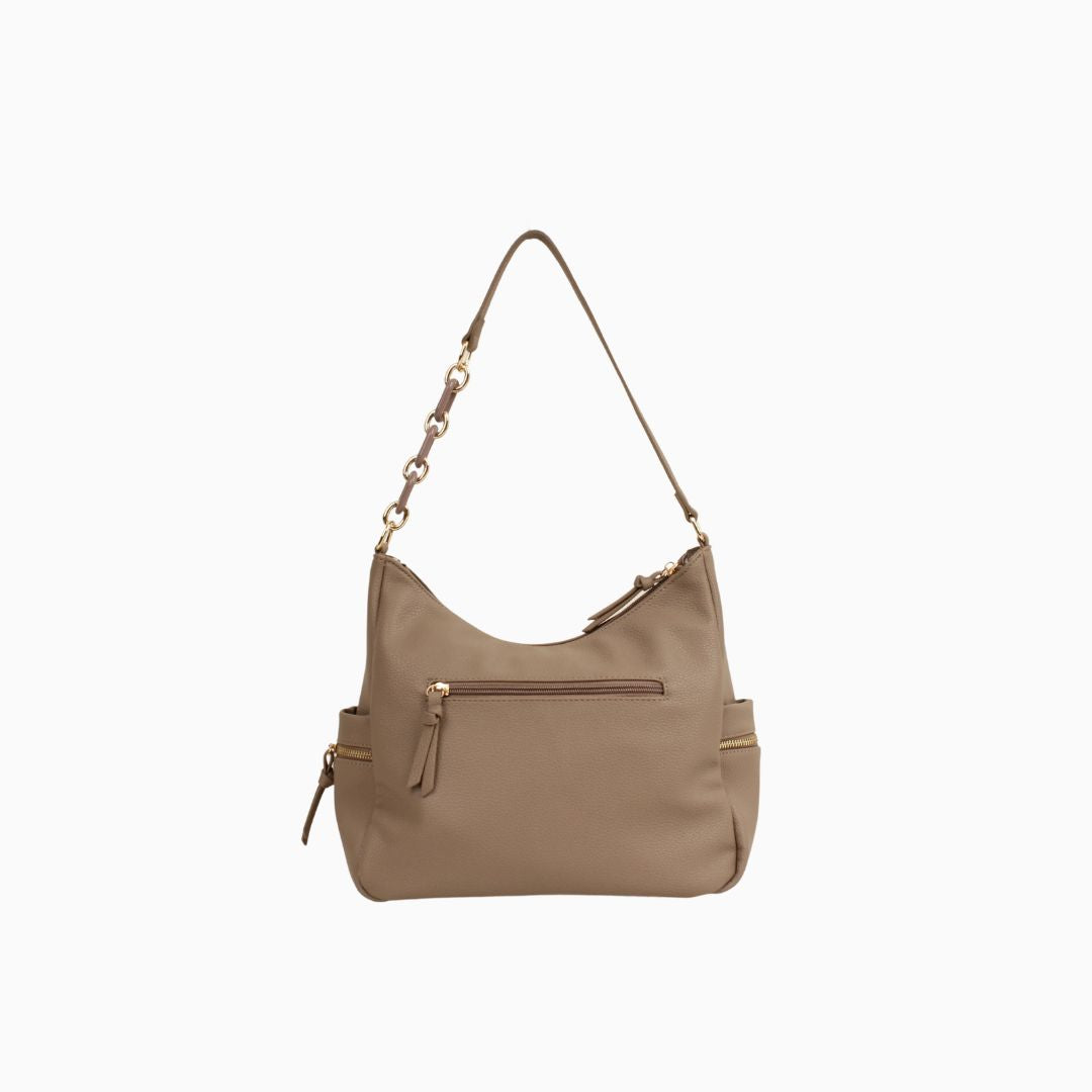 Bryanston Shoulder Bag: Brown