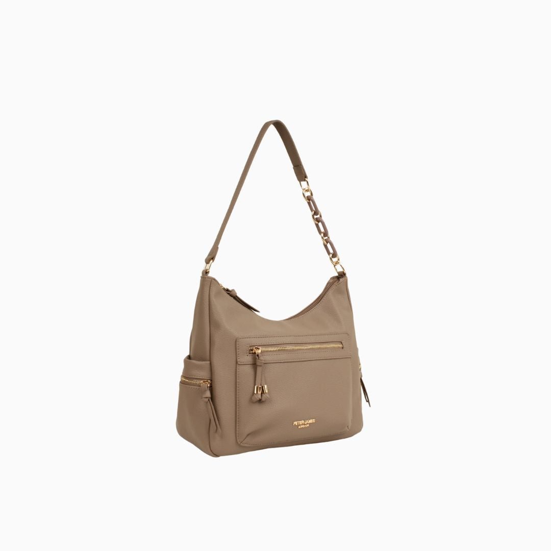Bryanston Shoulder Bag: Brown
