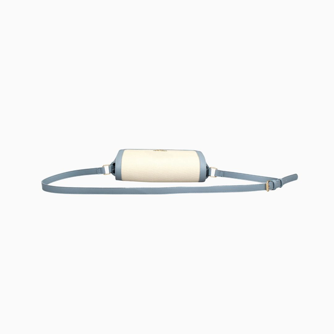 Portman Crossbody Shoulder Bag: Dusty Blue