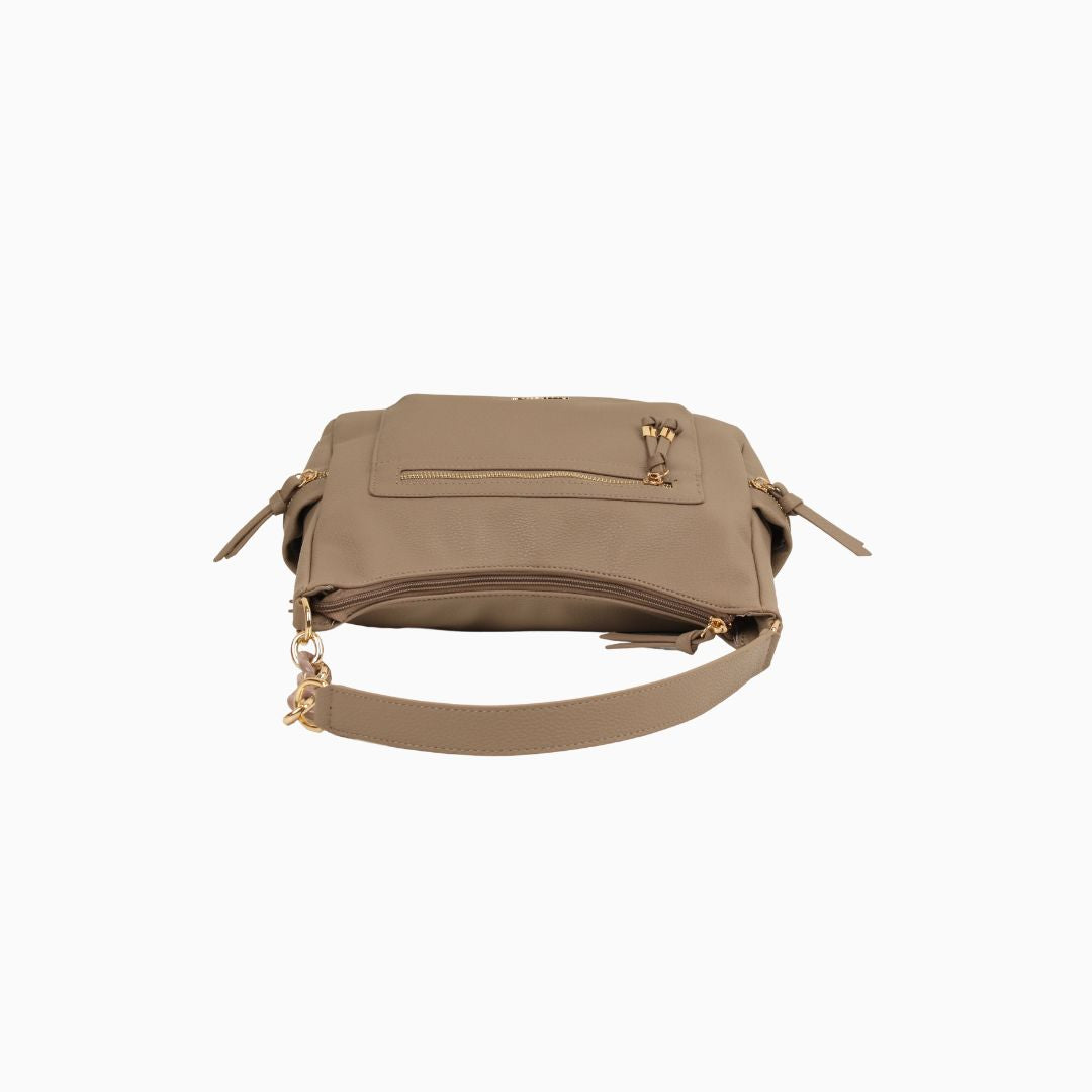 Bryanston Shoulder Bag: Brown