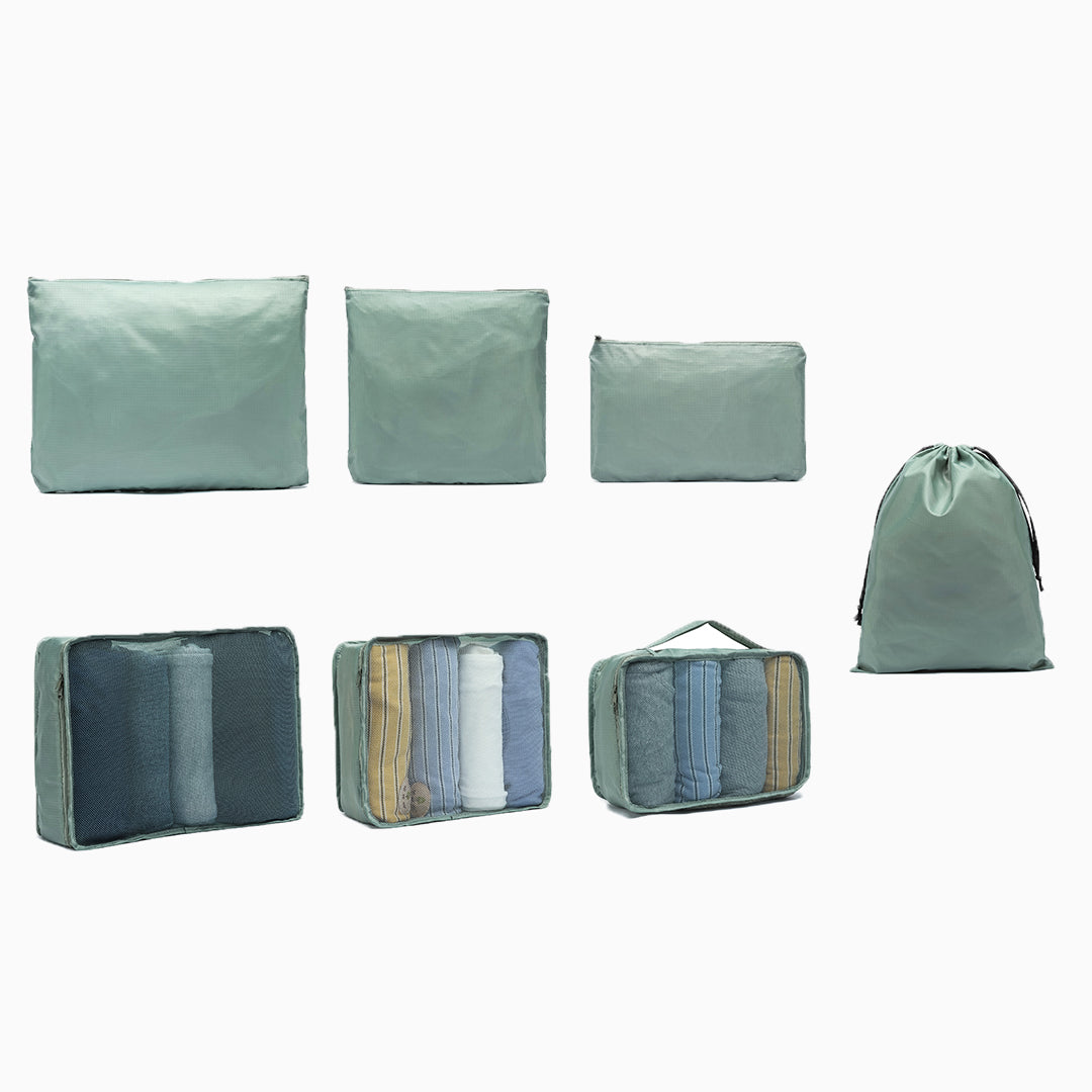 Packing Cubes Set of 7: Green, view 34