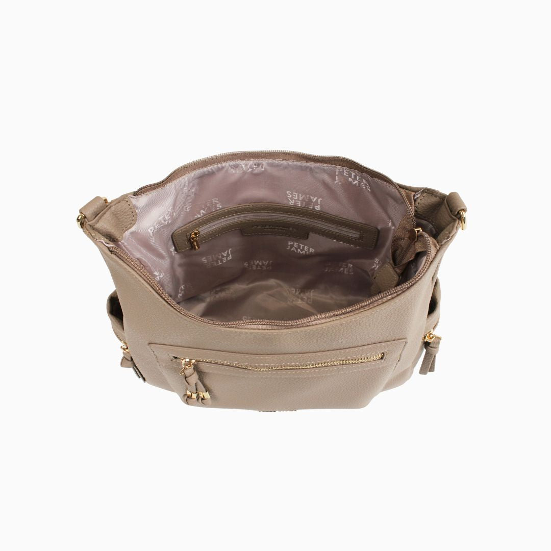 Bryanston Shoulder Bag: Brown