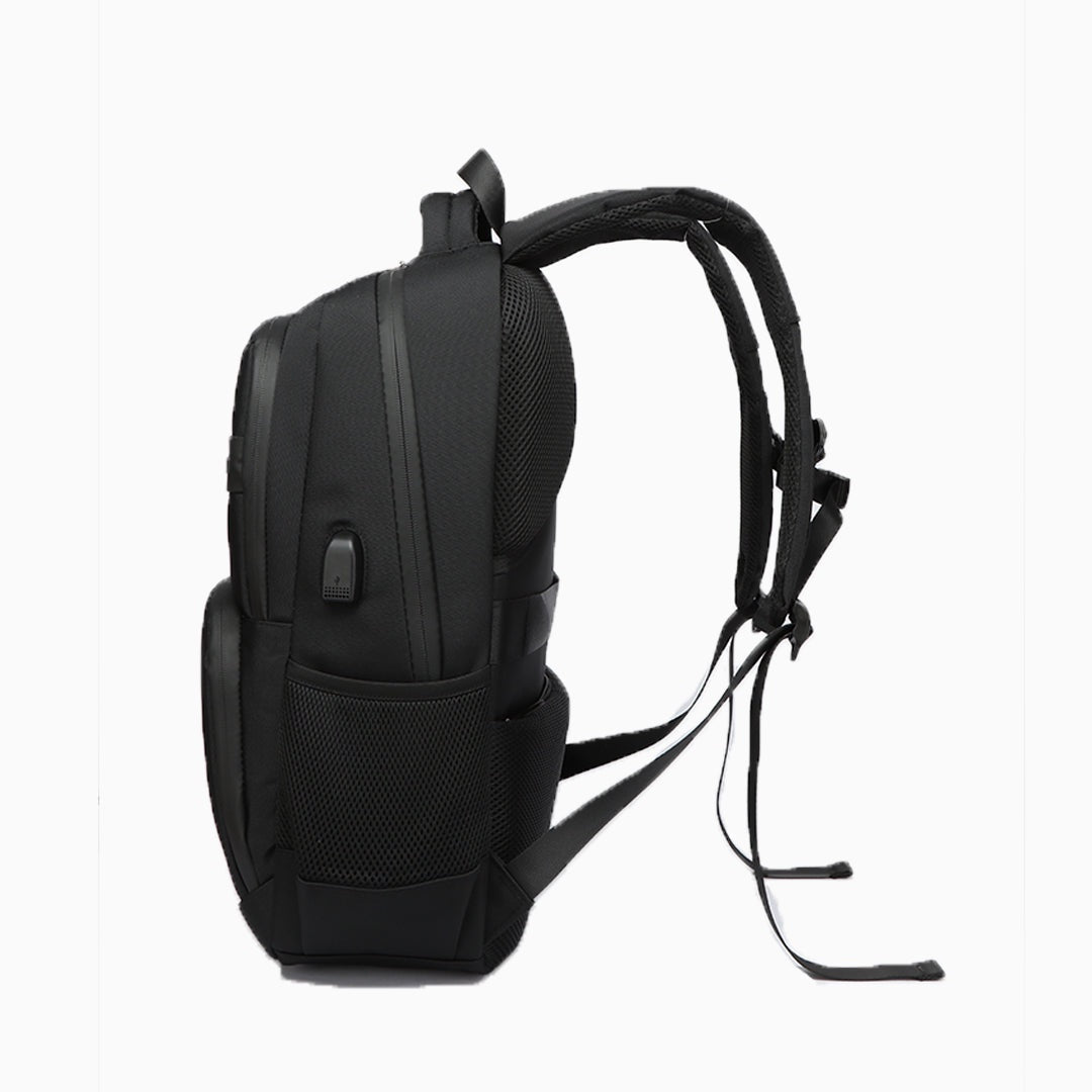 Camden Commando Backpack: Black, view 2