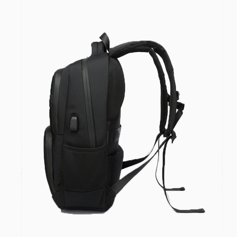 Camden Commando Backpack: Black, view 2