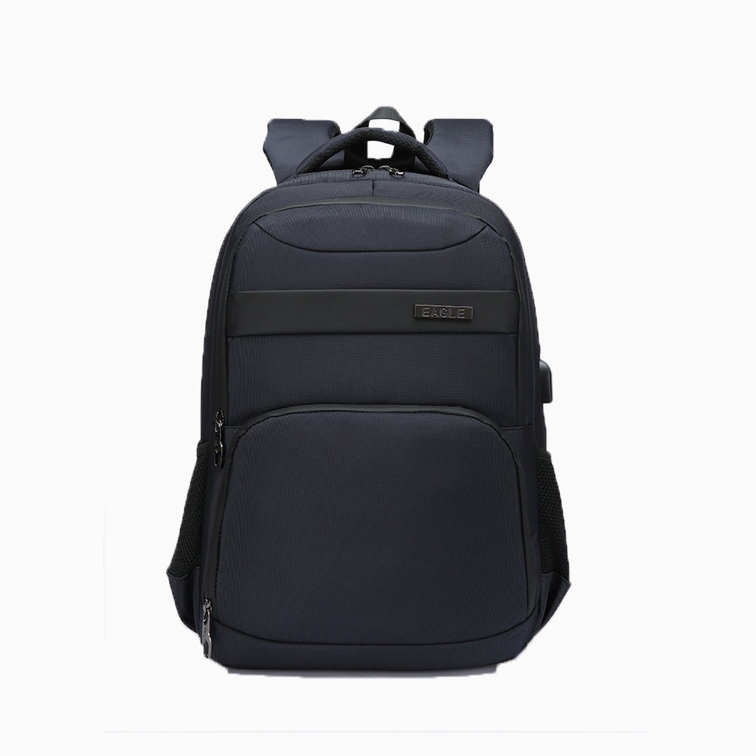 Camden Commando Backpack: Charcoal Blue, view 1