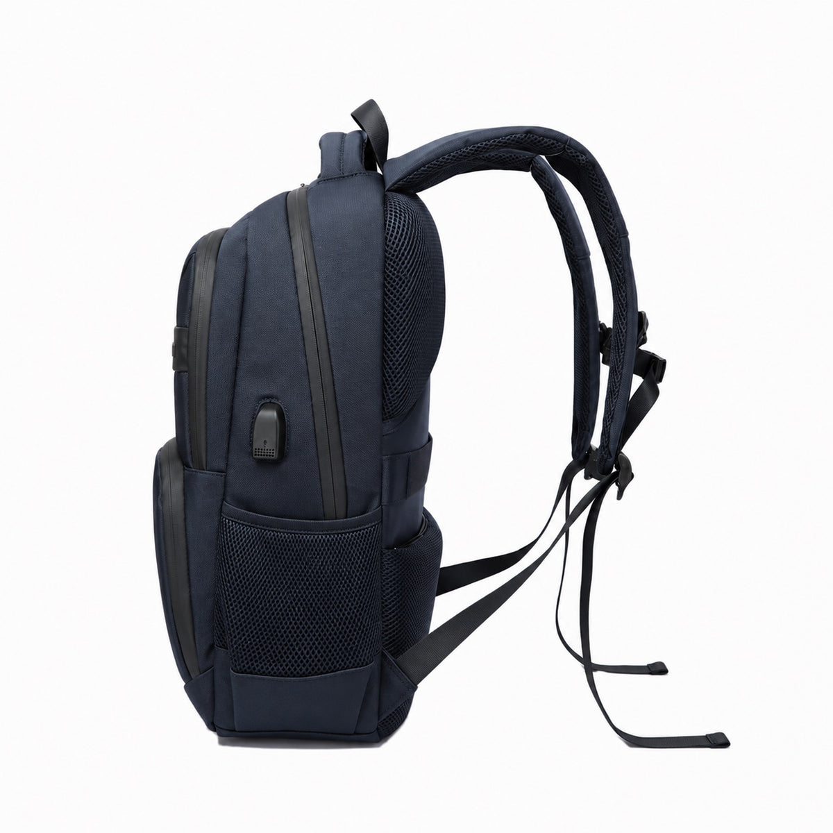 Camden Commando Backpack: Charcoal Blue, view 2