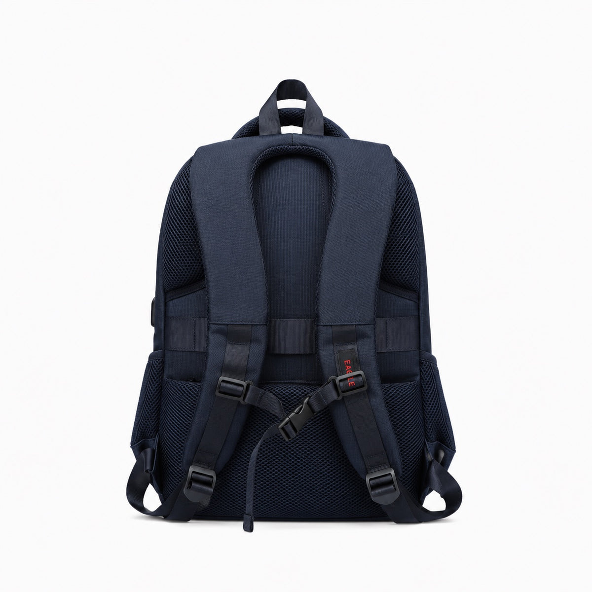 Camden Commando Backpack: Charcoal Blue, view 3