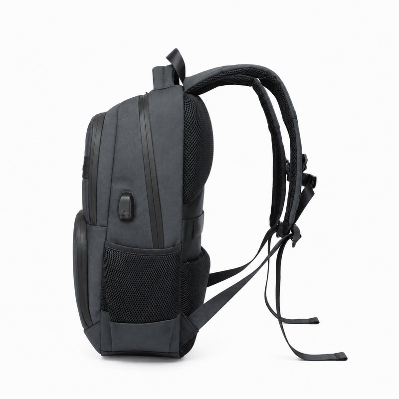 Camden Commando Backpack: Grey, view 2