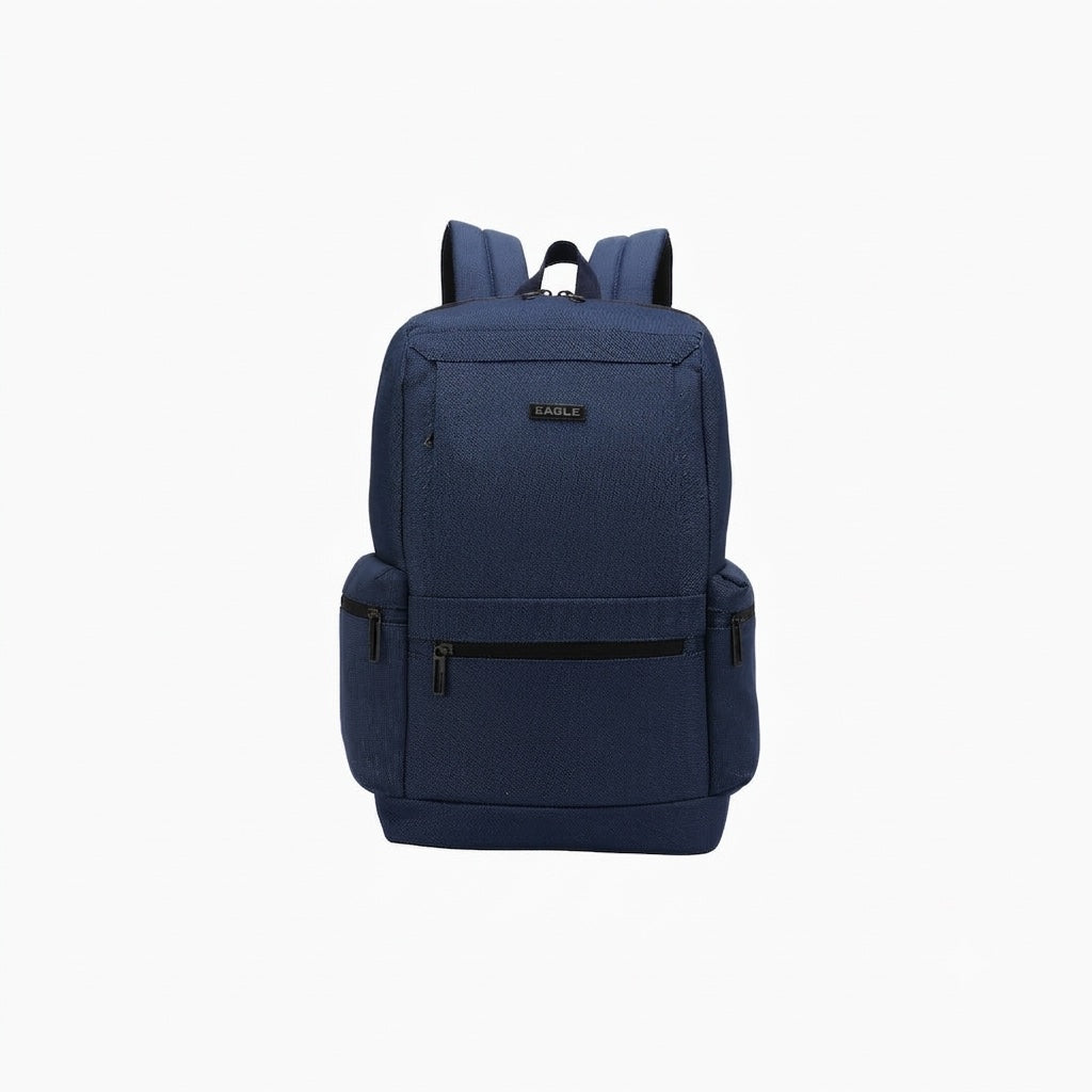Camden Laptop Backpack: Blue, view 1
