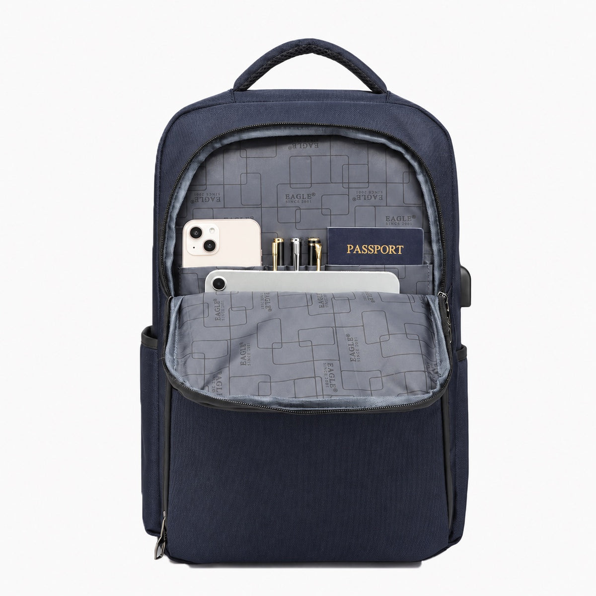 Camden Tactical Backpack 30L: Navy Blue, view 4