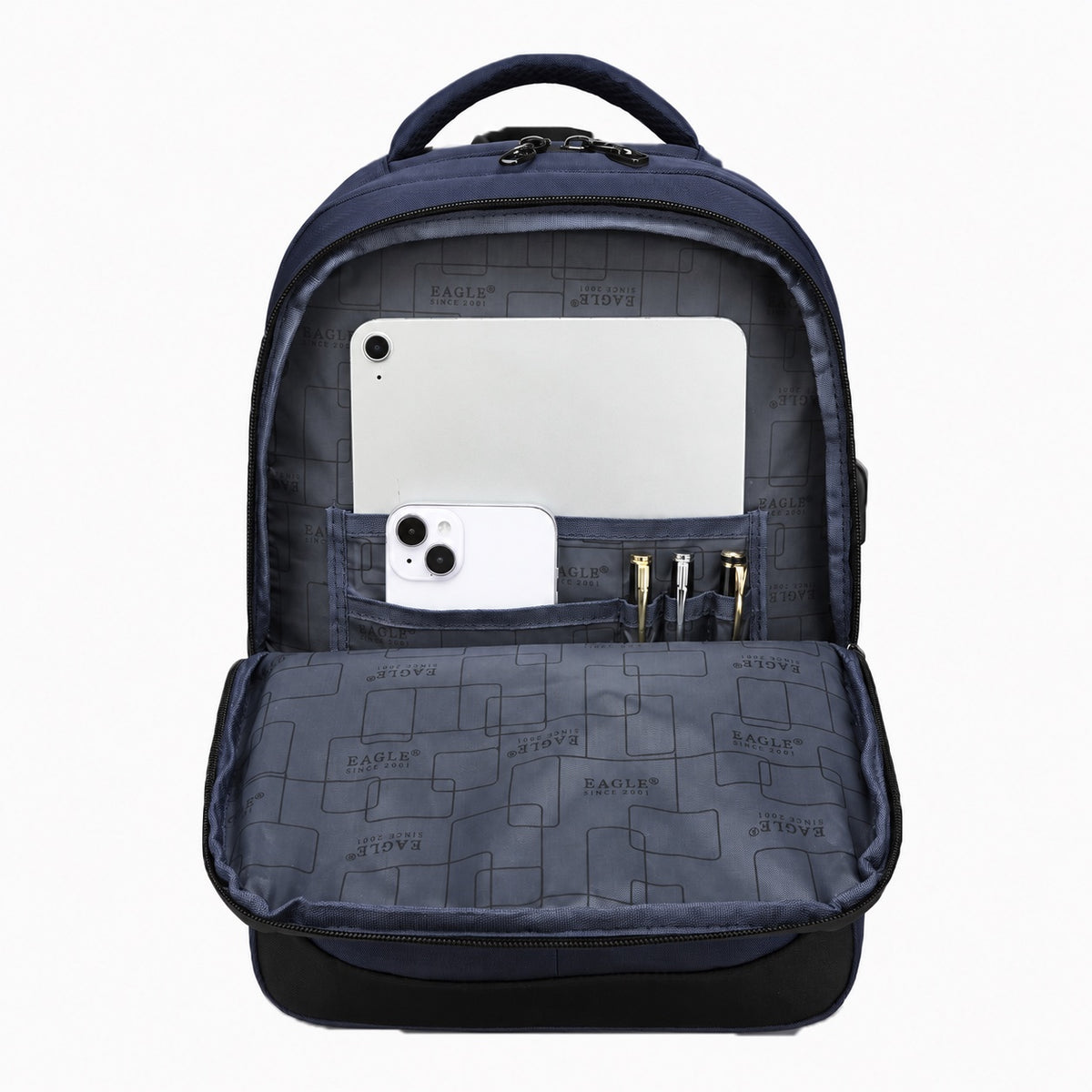Camden Tactical Backpack 45cm: Navy Blue, view 5