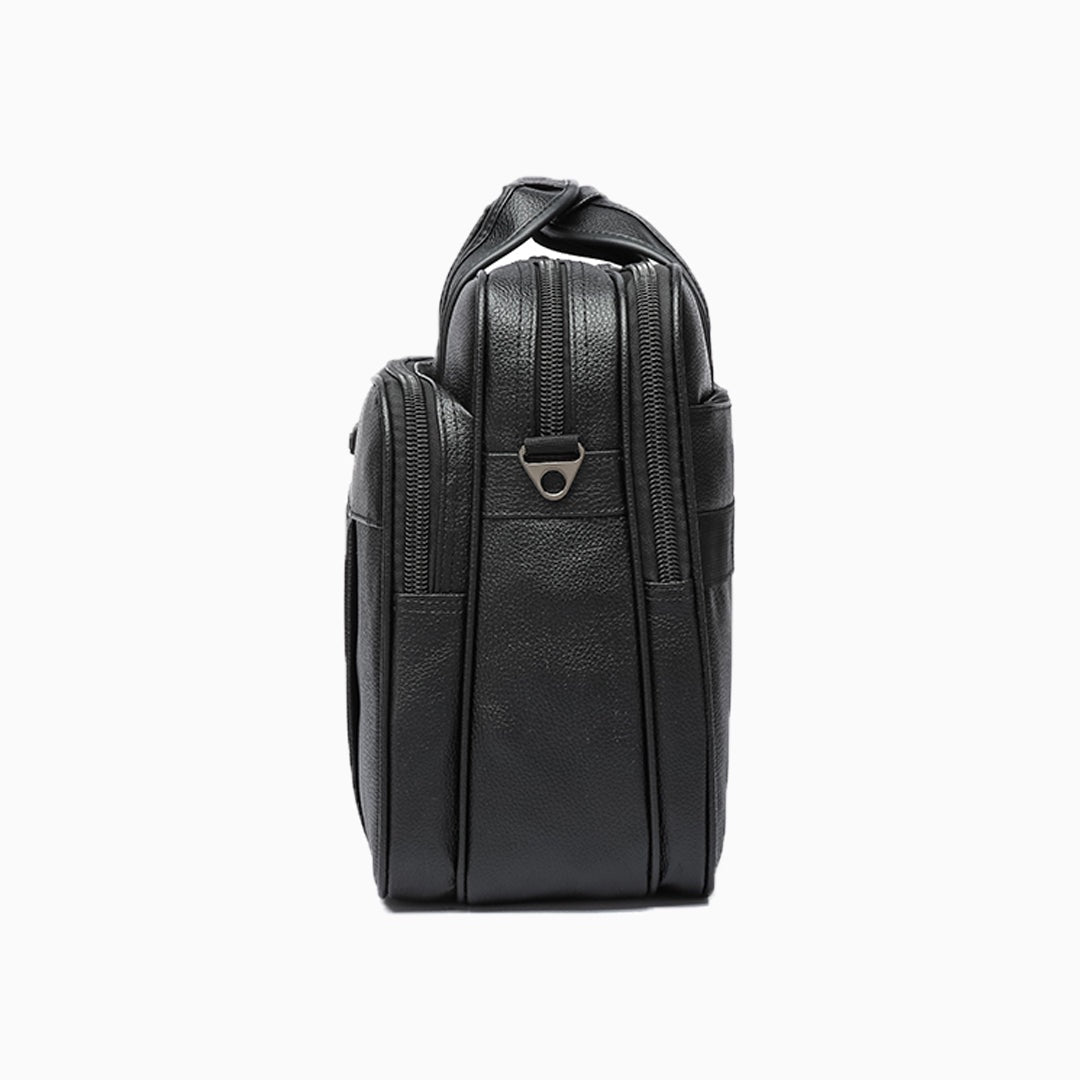 Canary Laptop Bag Black: Black, view 4
