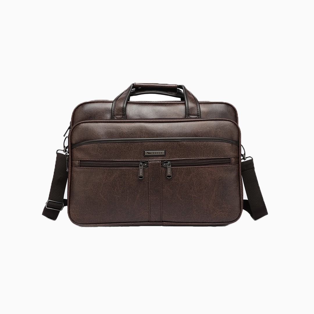 Canary Laptop Bag Coffee Brown: Brown, view 1