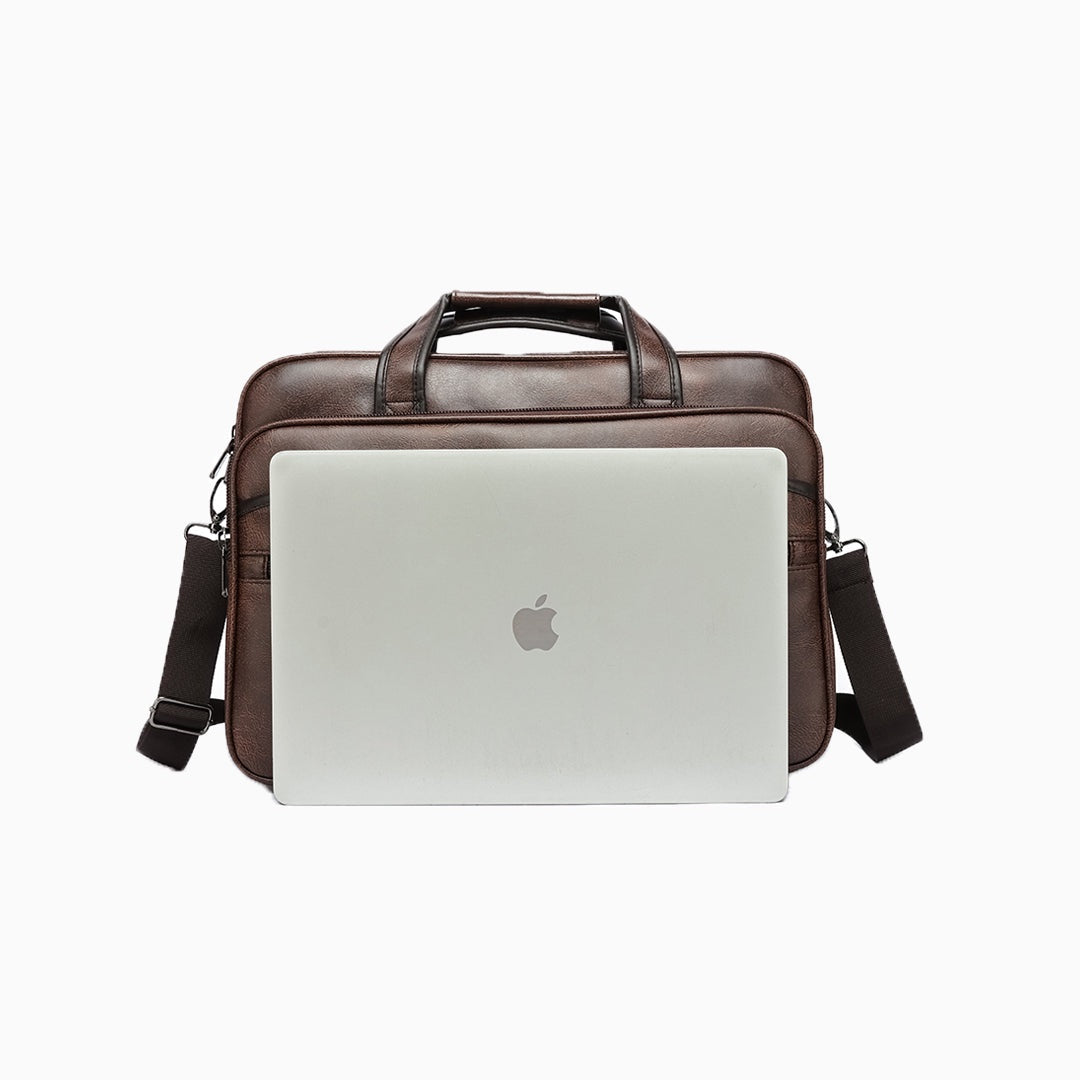 Canary Laptop Bag Coffee Brown: Brown, view 2