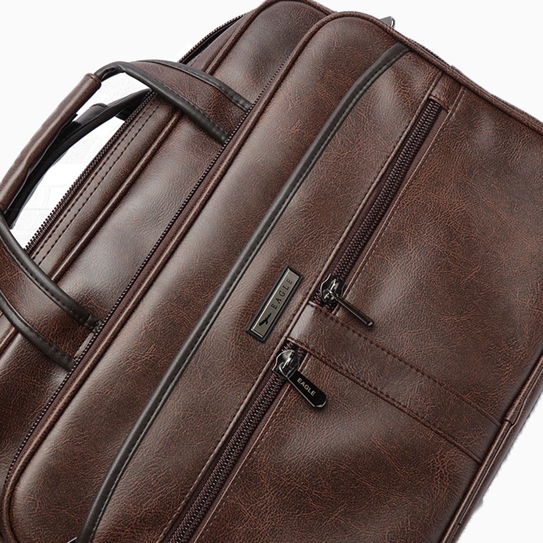 Canary Laptop Bag Coffee Brown: Brown, view 8