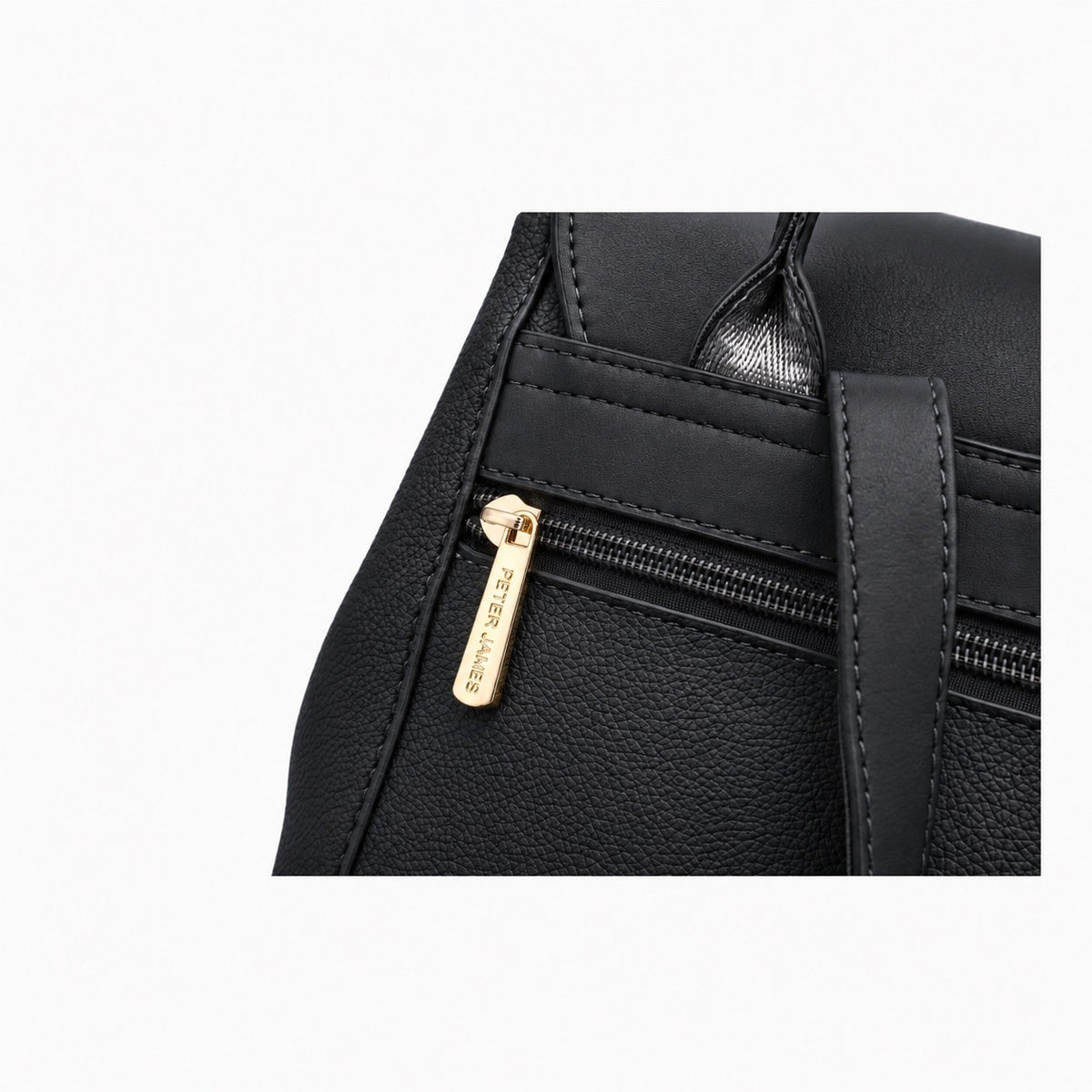 Lowndes Curve Backpack: Black, view 7