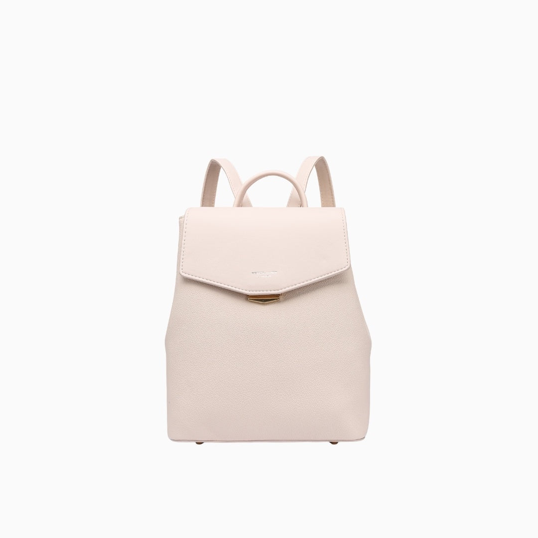 Lowndes Curve Backpack: Blush Pink, view 1