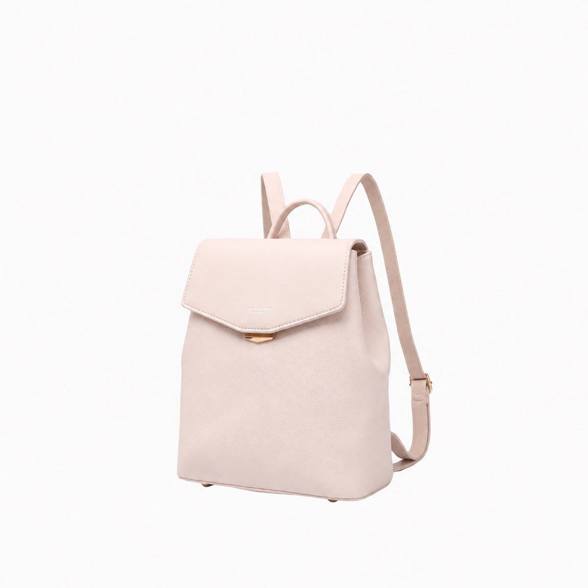 Lowndes Curve Backpack: Blush Pink, view 3