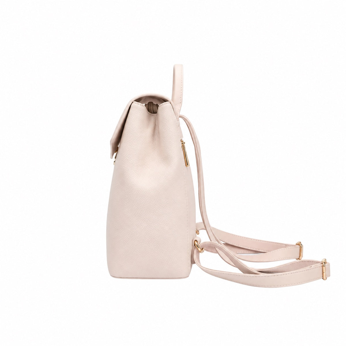 Lowndes Curve Backpack: Blush Pink, view 4