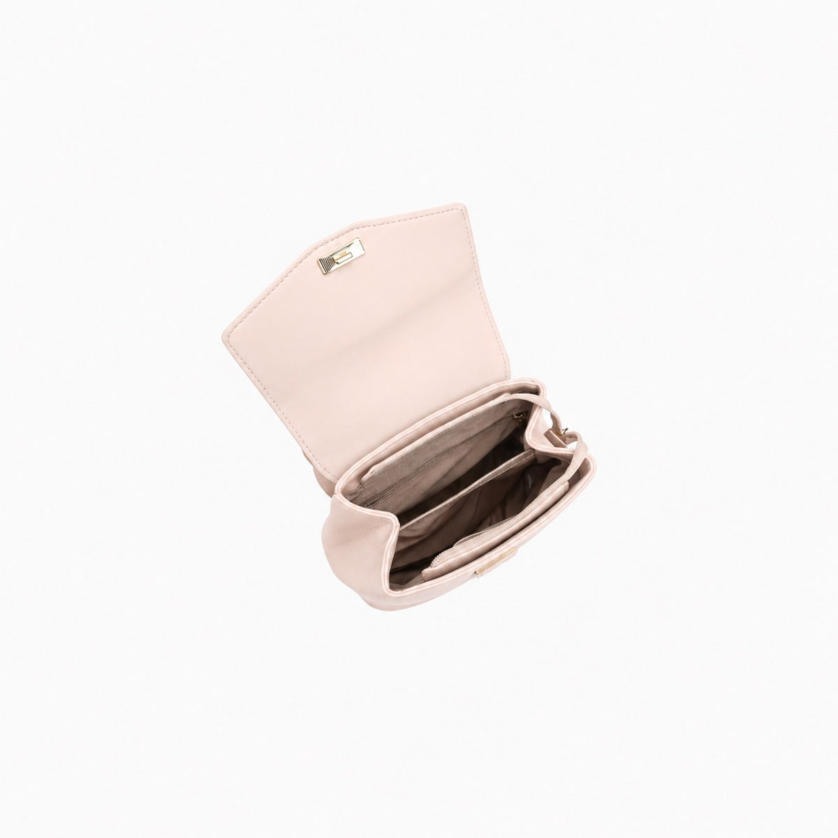 Lowndes Curve Backpack: Blush Pink, view 6