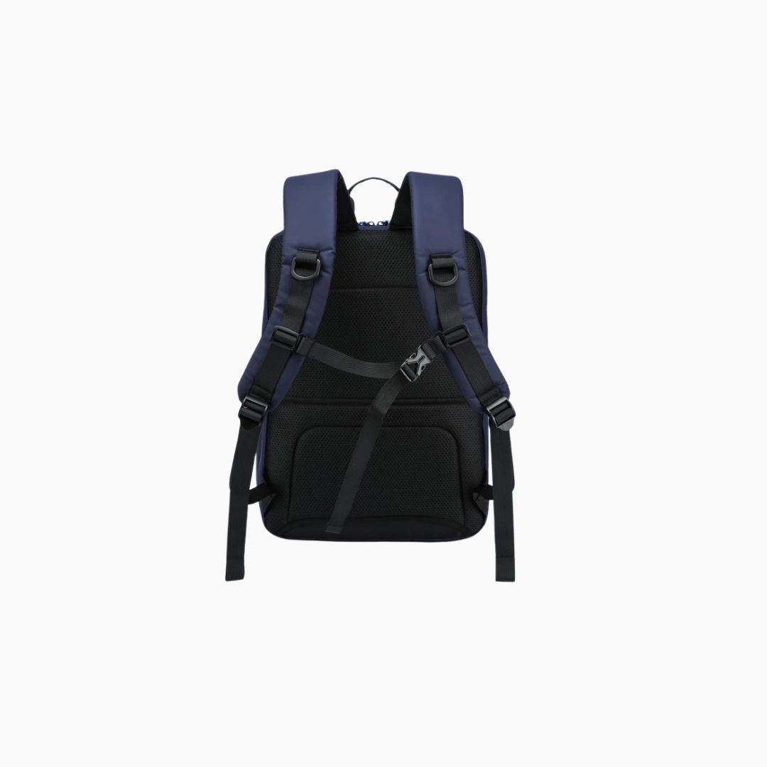 Shoreditch Laptop Backpack: Navy, view 4