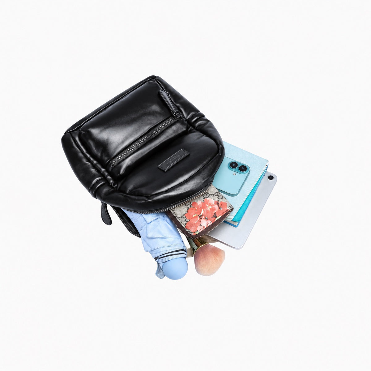 Sloane Backpack: Black, view 5