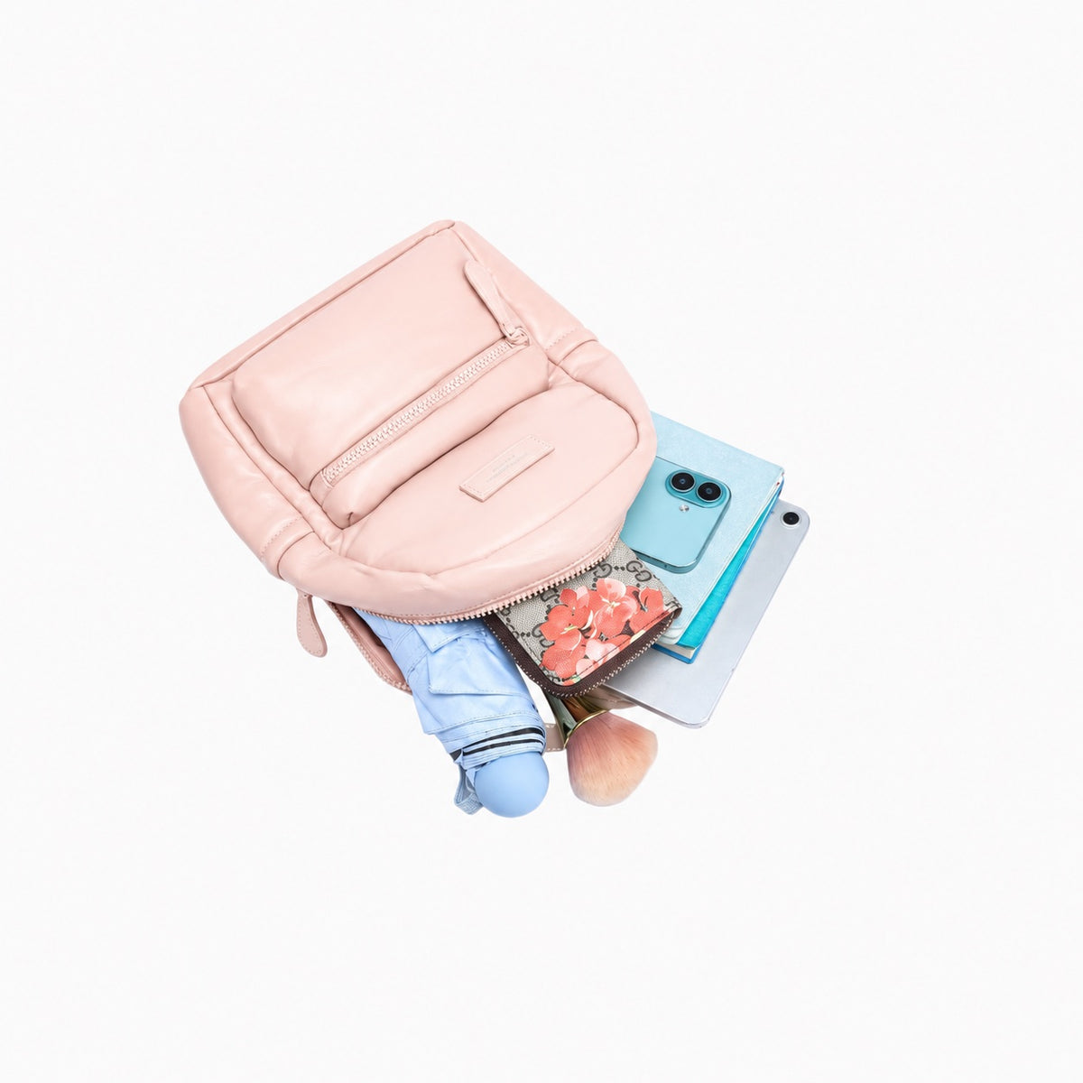 Sloane Backpack: Blush Pink, view 7
